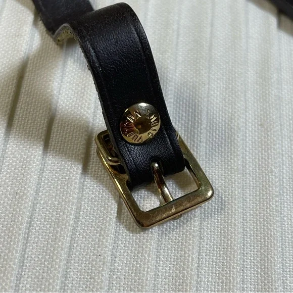 Louis Vuitton Small/Mini Luggage Tag in Dark Brown, 
Free Non LV Clasp. - Picture 13 of 15